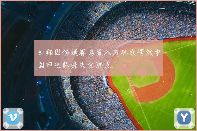 刘翔因伤退赛鸟巢八万观众愕然中国田径队痛失金牌点